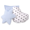 3-delige Kussenset Blauw