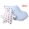 3-delige Kussenset Blauw