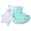 3-delige Kussenset Mint Marokko