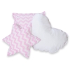 3 st Kussens voor Tipi Speeltent Roze Zigzag