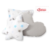 3 st Kussens voor Wigwam Speeltent Blauw Grijs Sterren