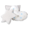 3 st Kussens voor Wigwam Speeltent Blauw Grijs Sterren