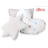 3 st Kussens voor Wigwam Speeltent Blauw Grijs Sterren
