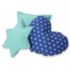 3 st Kussens voor Wigwam Speeltent Donkerblauw