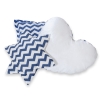 3 st Kussens voor Wigwam Speeltent Donkerblauw Zigzag