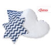 3 st Kussens voor Wigwam Speeltent Donkerblauw Zigzag