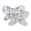 Baby Antischokkussen "Butterfly" Grijs Panda
