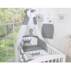 Baby Hemeltje Tule Strik  Antraciet Sifonki Little Prince Princess