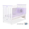 Babybed 120x60 cm - Lorenzo III Wit Lila