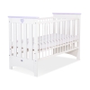 Babybed 120x60 cm - Lorenzo III Wit Lila