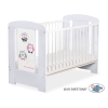 Babybed 120x60 cm - Owls Bigi Zibi & Adele Grijs Gelukkige Uilen