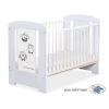 Babybed 120x60 cm - Owls Bigi Zibi & Adele Grijs Gelukkige Uilen
