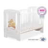 Babybed 120x60 cm - Tedy Bear Barnaba Wit Teddy Bear Branaba