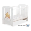 Babybed 120x60 cm - Tedy Bear Barnaba Wit Teddy Bear Branaba