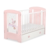 Babybed met Lade 120x60 cm - Happy balloons MAXI