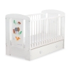 Babybed met Lade 120x60 cm - Happy balloons MAXI Woud