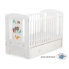Babybed met Lade 120x60 cm - Happy balloons MAXI Woud