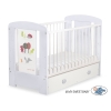 Babybed met Lade 120x60 cm - Happy balloons MAXI Woud