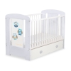Babybed met Lade 120x60 cm - Owls Bigi Zibi & Adele MAXI Gelukkige Uilen