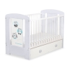 Babybed met Lade 120x60 cm - Owls Bigi Zibi & Adele MAXI Gelukkige Uilen