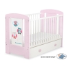 Babybed met Lade 120x60 cm - Owls Bigi Zibi & Adele MAXI Gelukkige Uilen