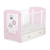 Babybed met Lade 120x60 cm - Owls Bigi Zibi & Adele MAXI Gelukkige Uilen