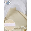 Babymand / Retro Rieten Wieg Wit Beige Christine
