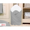 Babynest met versteviging - Harten Antraciet