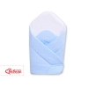Babynest met versteviging - Harten Blauw Polkaprikker