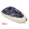 Babynestje Beige Donkerblauw Dromenvangers