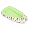 Babynestje Beige Groen Luiaard