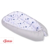Babynestje Blauw Grijs Sterren
