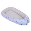 Babynestje Blauw Grijs Sterren