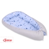 Babynestje Blauw Grijs Sterren