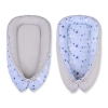 Babynestje Blauw Grijs Sterren