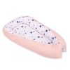 Babynestje Blauw Poederroze