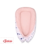 Babynestje Blauw Poederroze