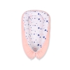 Babynestje Blauw Poederroze