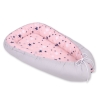 Babynestje Blauw Roze Grijs Sterren
