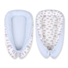 Babynestje Grijs Blauw Wolken