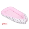 Babynestje Roze Grijs Wolken