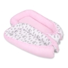 Babynestje Roze Grijs Wolken