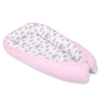 Babynestje Roze Grijs Wolken