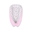 Babynestje Roze Grijs Wolken