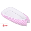 Babynestje Roze Wit Polkaprikker