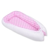 Babynestje Roze Wit Polkaprikker