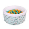 Ballenbak met 200 Ballen Mint