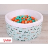 Ballenbak met 200 Ballen Mint