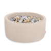 Ballenbak Minky Beige