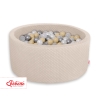 Ballenbak Minky Beige